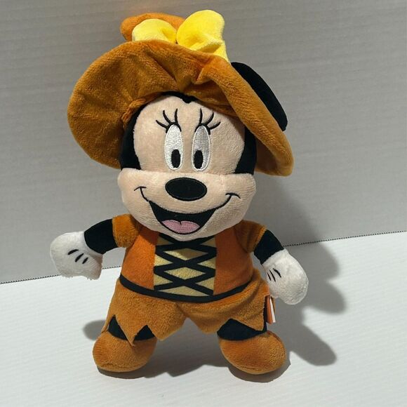 Disney Fetch for Pets 9" Minnie Mouse Witch Halloween Plush Squeaky Toy for Dogs - Picture 6 of 14